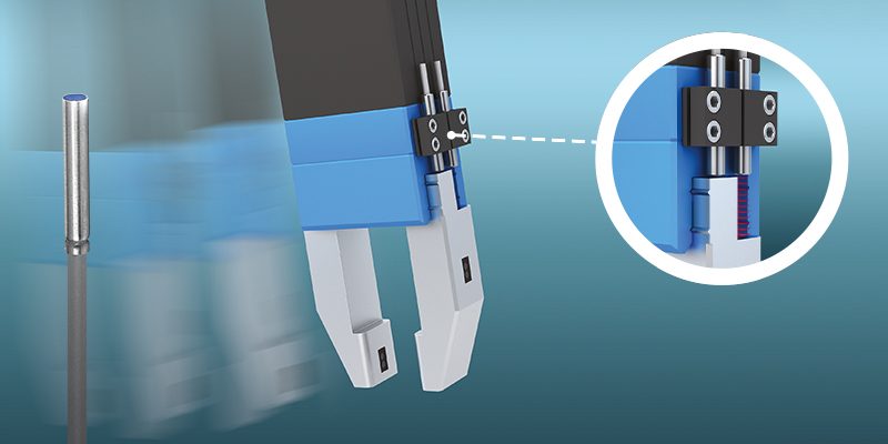 Ultraminiature inductive sensors prevent damage to fragile components during automated production of electronic equipment