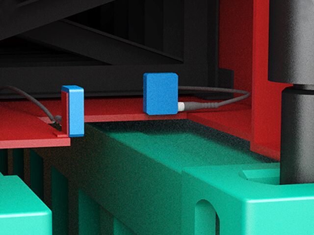 High-Stability Photoelectric Sensors Identify Size of Shipping Containers