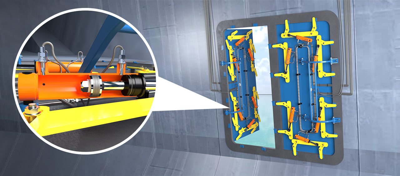 DNV-GL-Approved Inductive Sensors Ensure Safe Closure of Marine Weathertight Doors