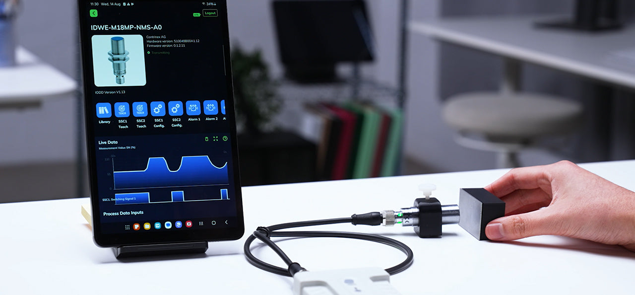 The PocketCodr Teach Widget Simplifies Smart Sensor Configuration