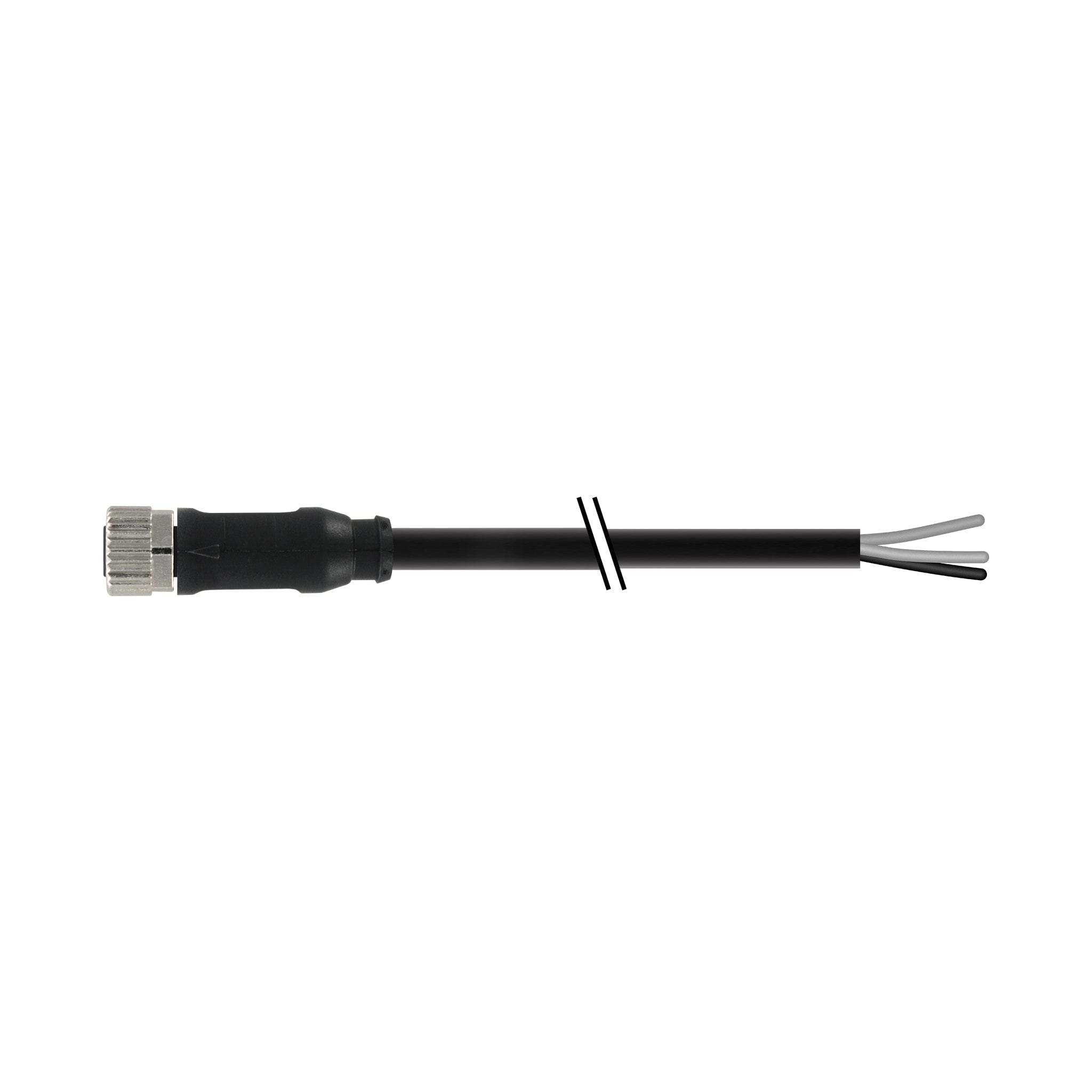Cable Connector M8 Straight SOCKET 4 Wires 0 25 Mm2 cable-connector-m8-straight-socket-4-wires-0-25-mm2