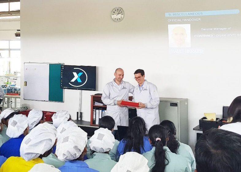 Contrinex Sri Lanka; General Manager Handover