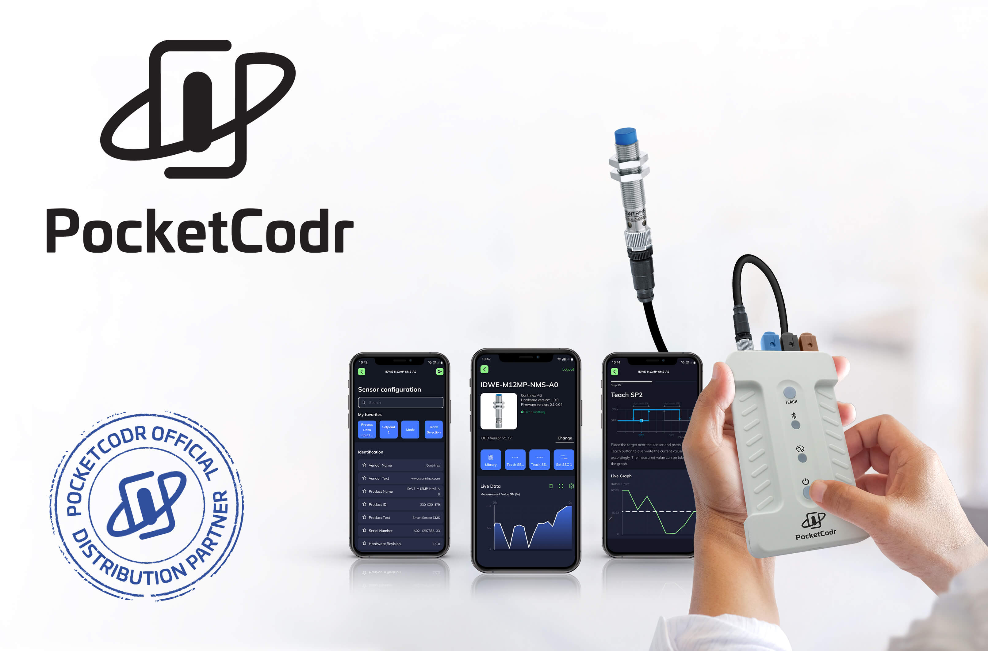 Innovative PocketCodr Configurator in the Palm of Your Hand!
