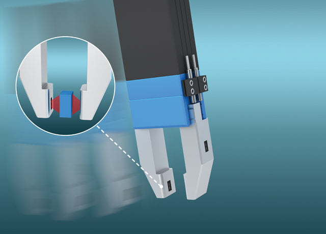 Embedded miniature photoelectric distance sensors prevent damage to delicate electronic assemblies during automated production