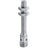 Extreme Full Inox Series 700 Stainless steel V2A M8 Embeddable 3 mm