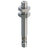 Weld immune Full Inox Series 700 Stainless steel V2A M8 Embeddable 3 mm NPN