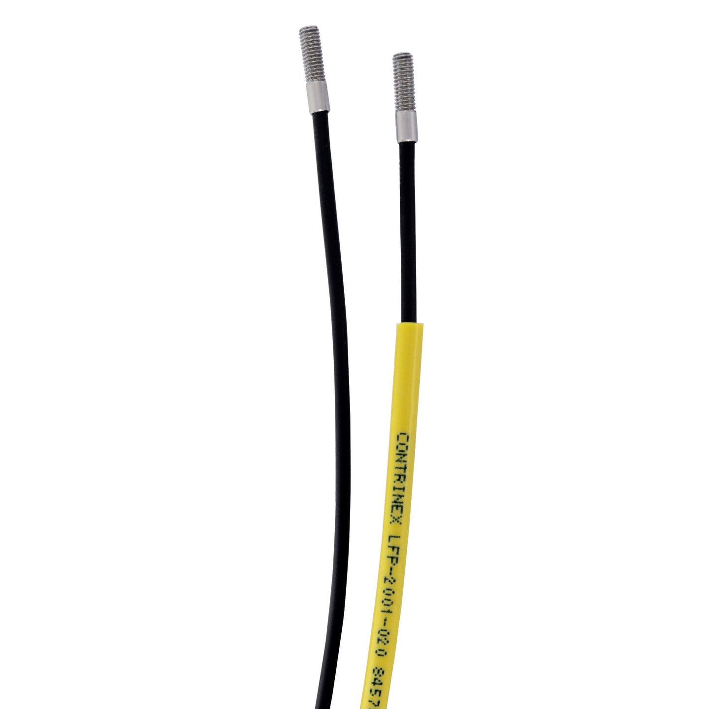 Fiber optic Axial through beam M3 Stainless steel V2A