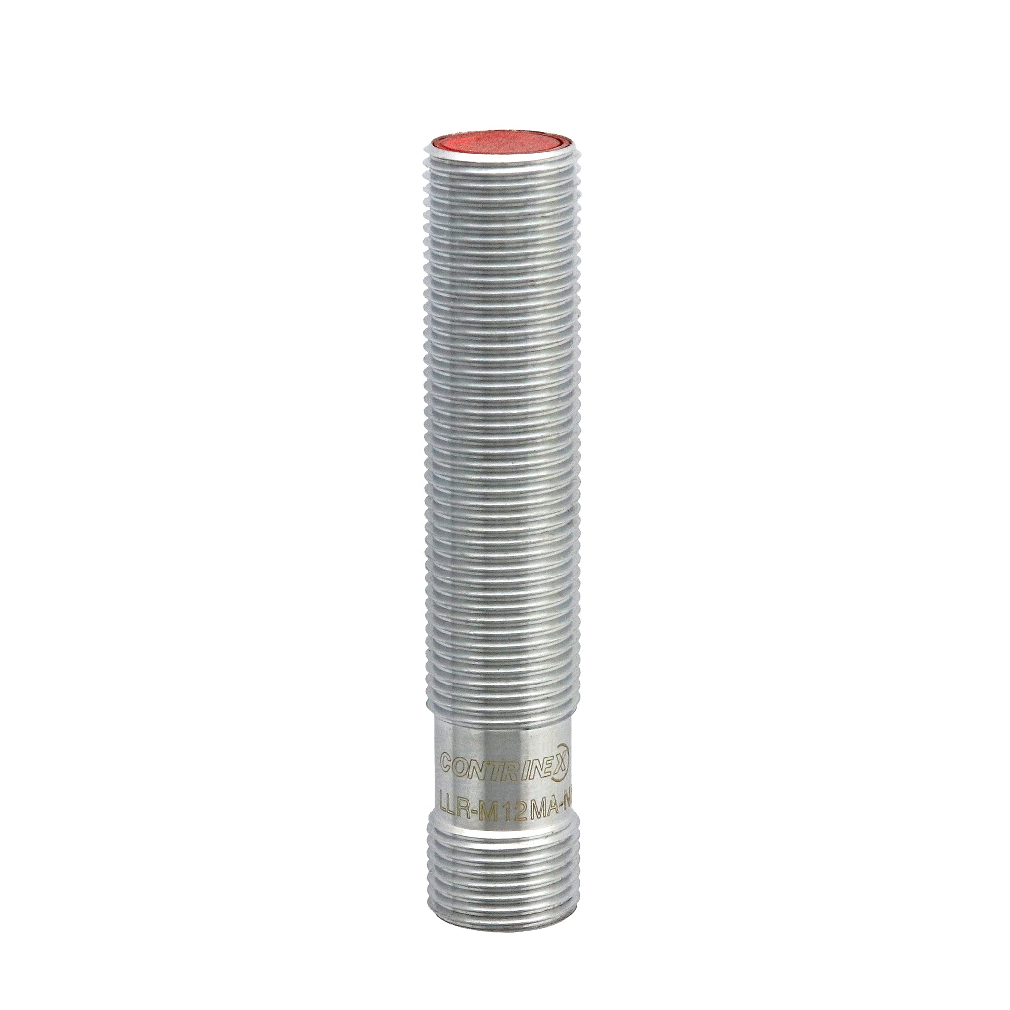 Standard Through beam emitter M12 0...8000 mm Chrome plated brass LED, red 630 nm