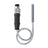 Miniature Full Inox Series 700 Ø 4 Non embeddable 3 mm