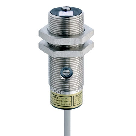 Standard Diffuse M18 40...250 mm Stainless steel V2A 3 turn pot. Laser class 2, red 660 nm